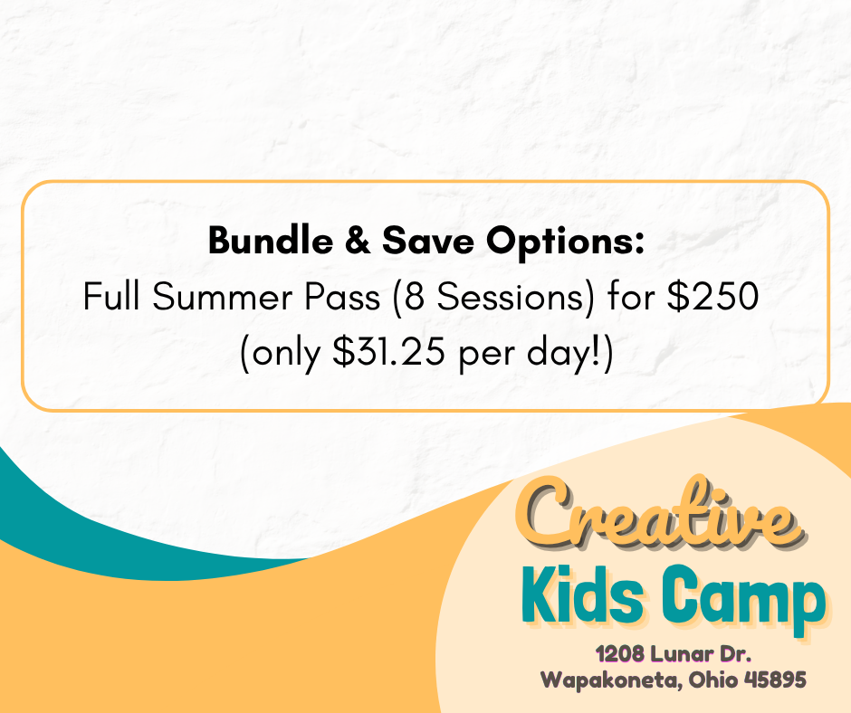 Kids Camp - 8 Camp Day Full Summer Bundle