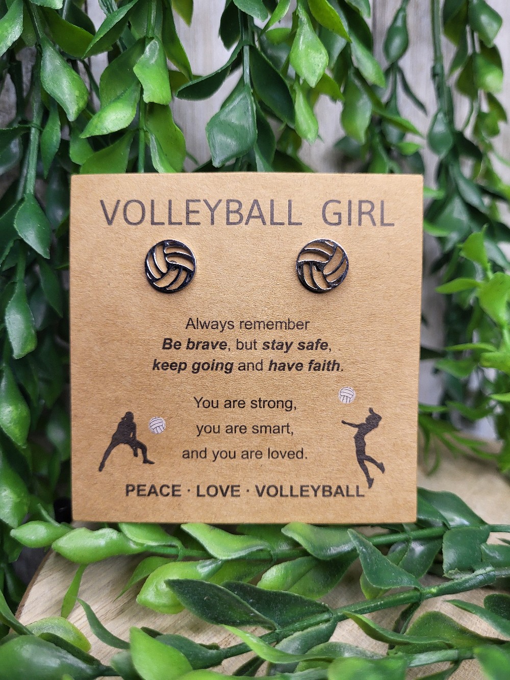 Volleyball Girl Earrings