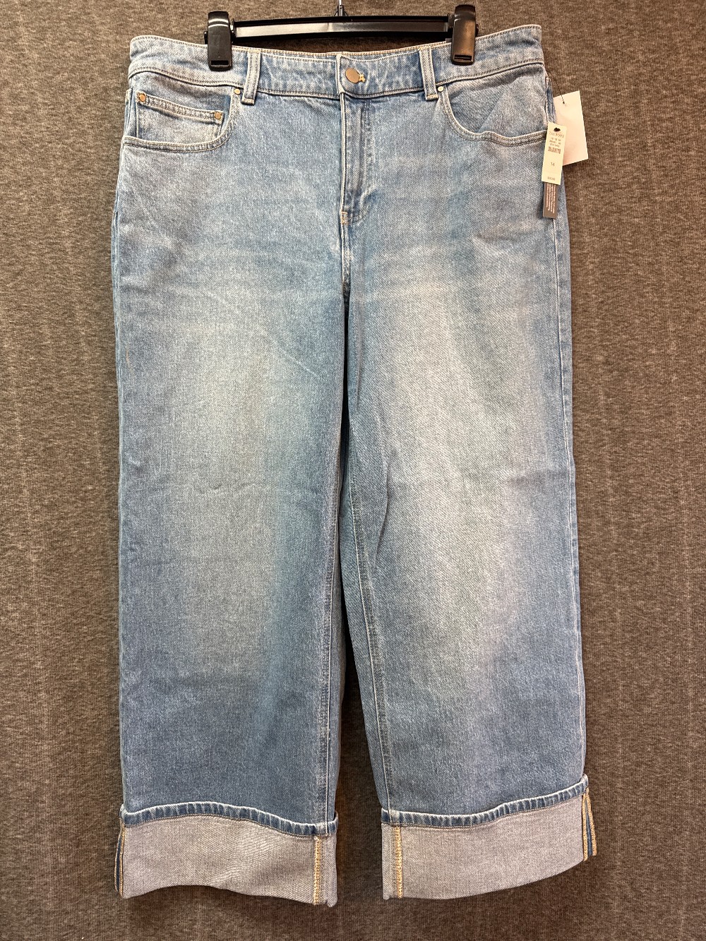 *NEW* TALBOTS Straight Ankle Cuff Jeans
