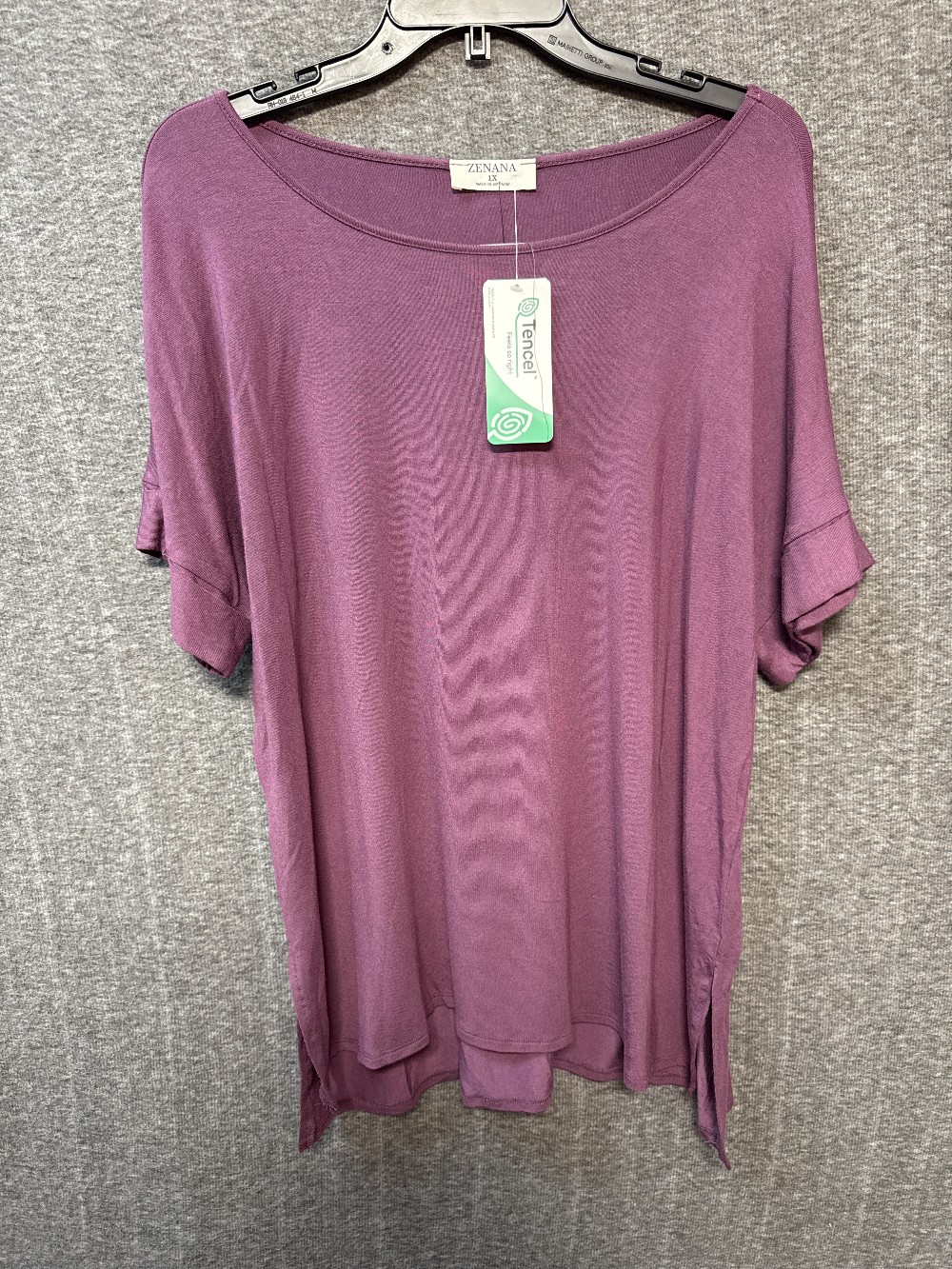 *NEW* ZENANA Purple Round Neck Knit Top