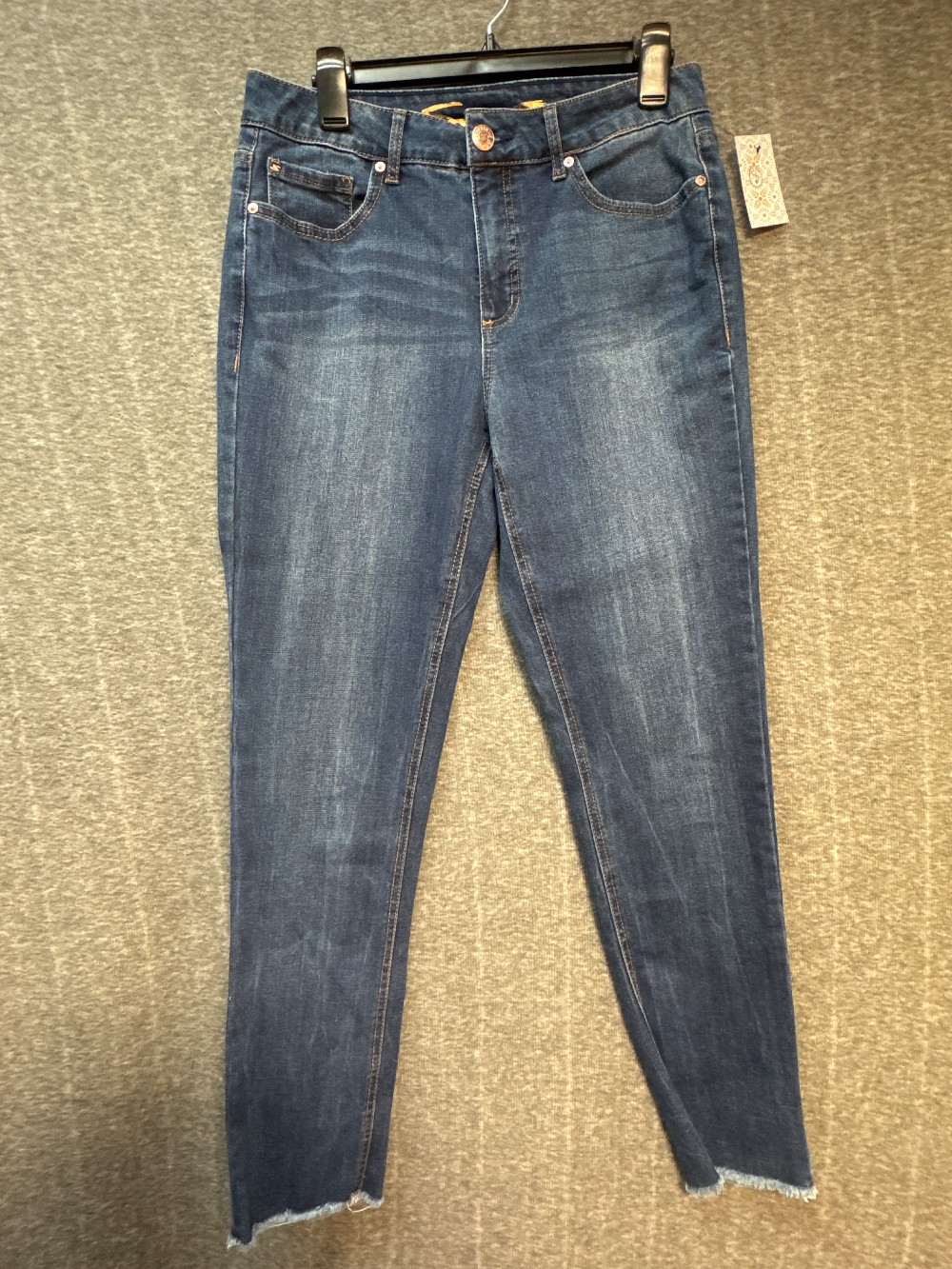 SEVEN7 Dark Blue Skinny Jeans