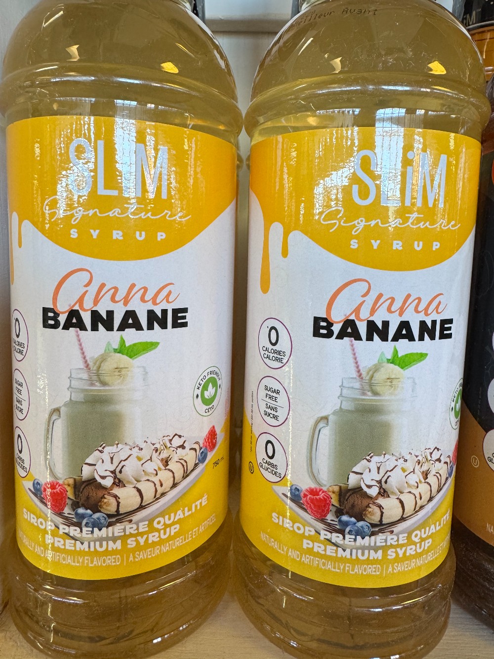SLIM SIGNATURE Banana Skinny Syrups
