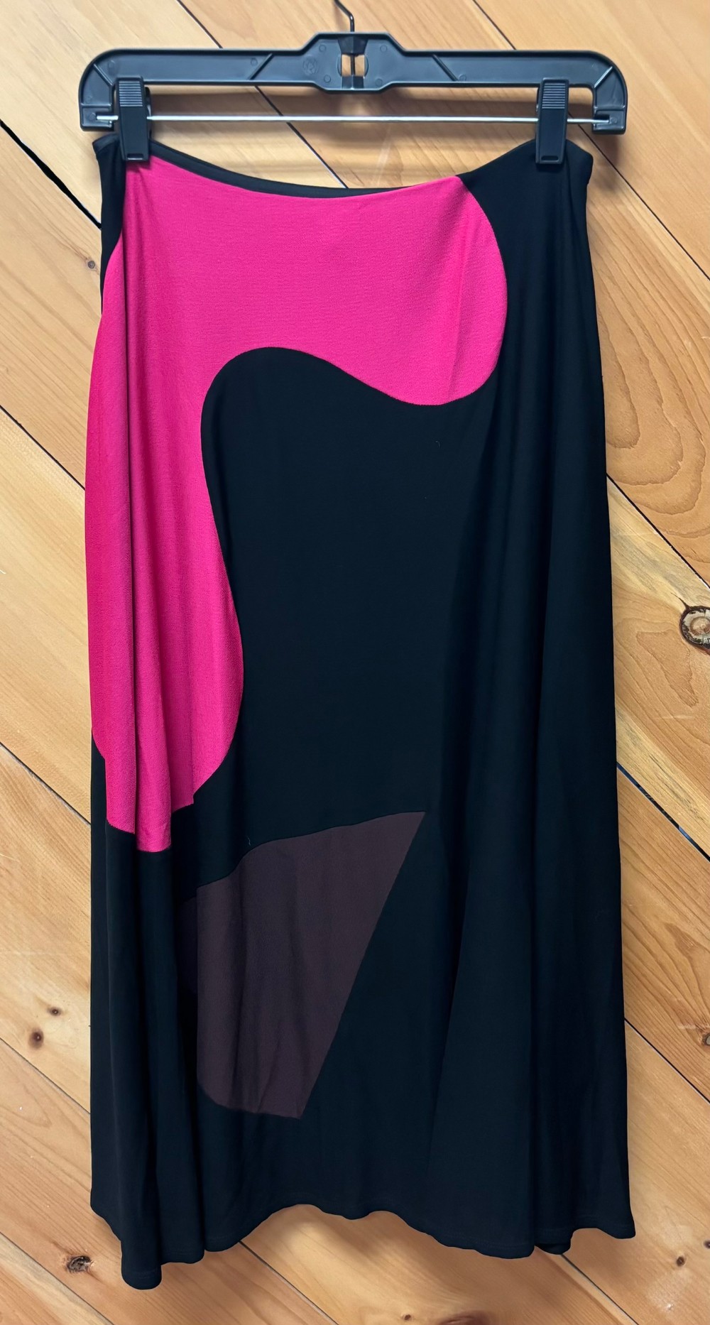 TORY BURCH BLACK PINK BROWN SKIRT / 6