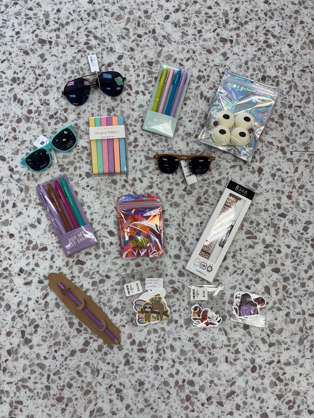Pens, Stickers, and etc.