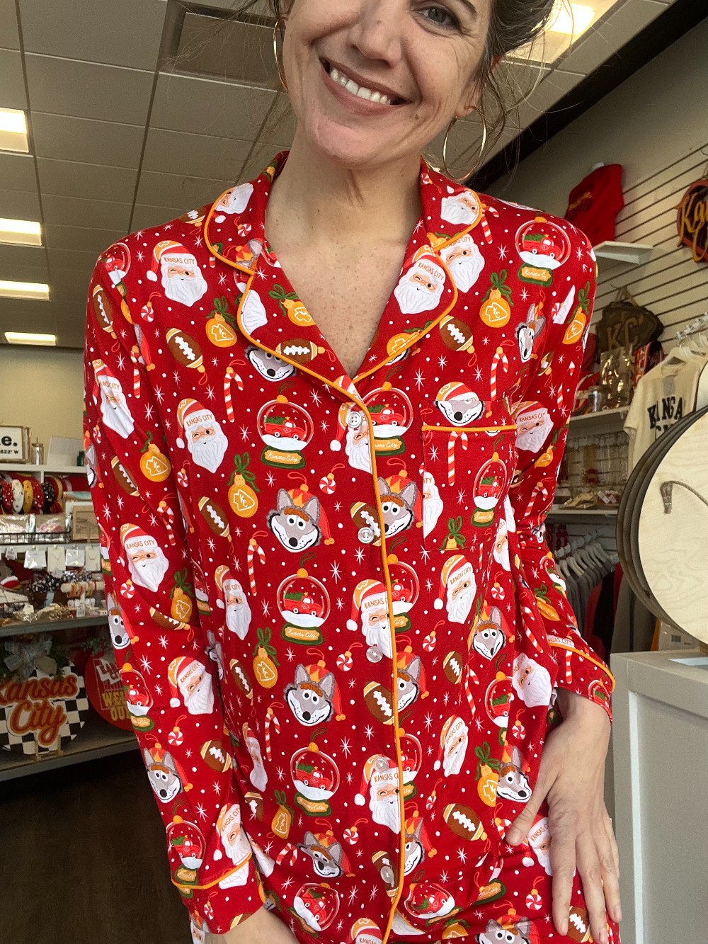 ADULT KC CHRISTMAS PJS