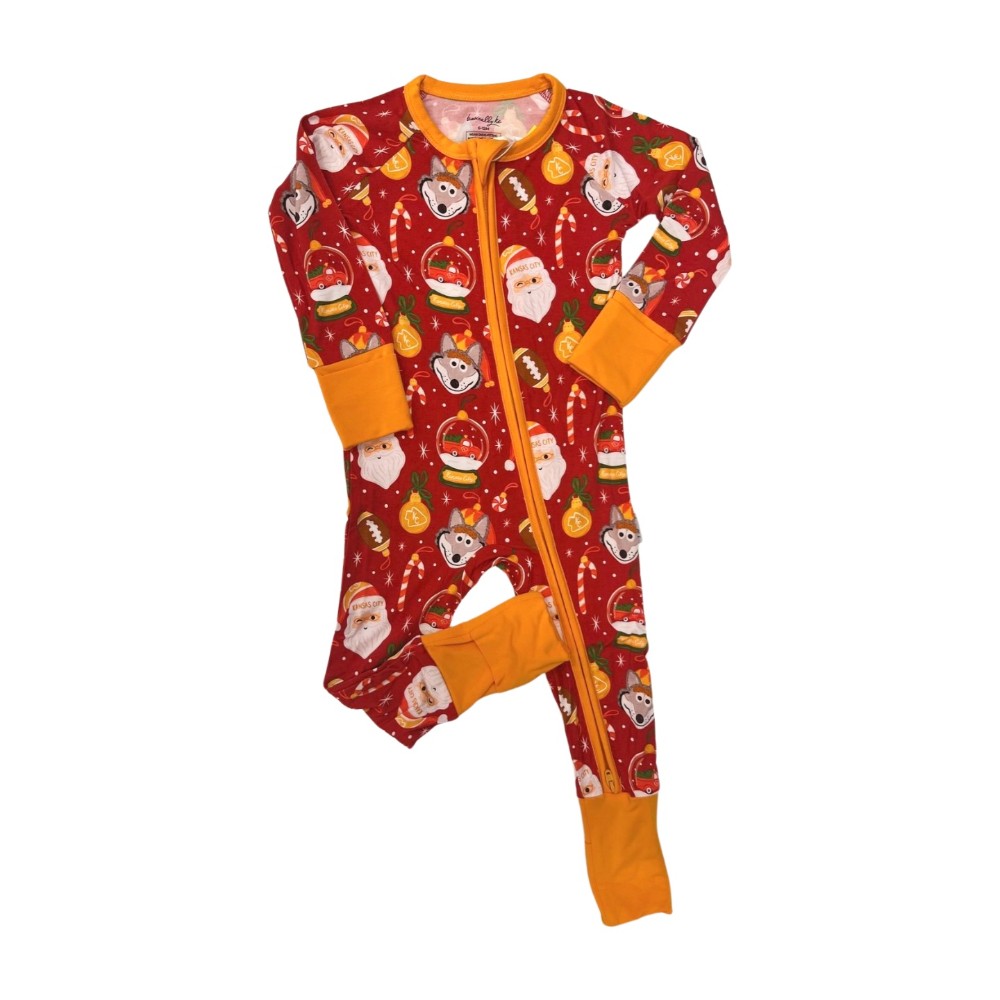 KC CHRISTMAS ZIPPY PJS