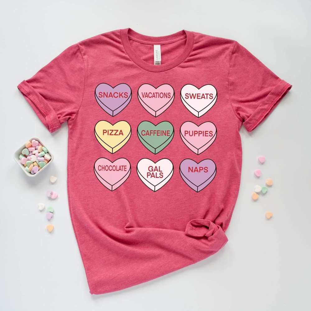 CONVERSATION HEART T-SHIRT