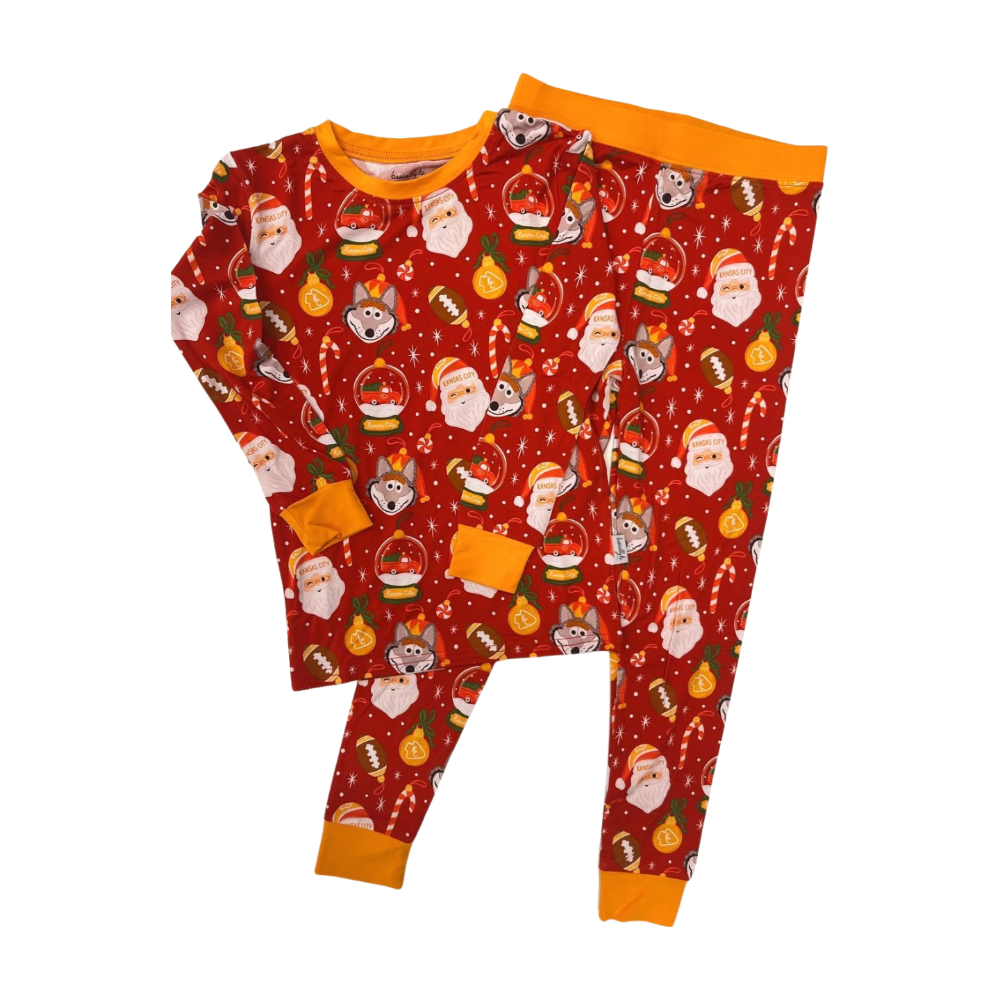KC CHRISTMAS TWO PIECE YOUTH PJS