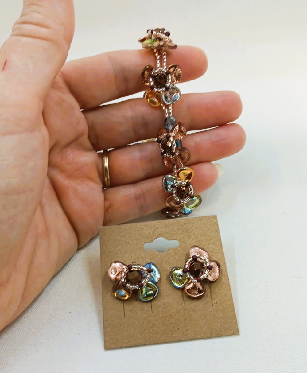 Aloha Bracelet and Earring Set