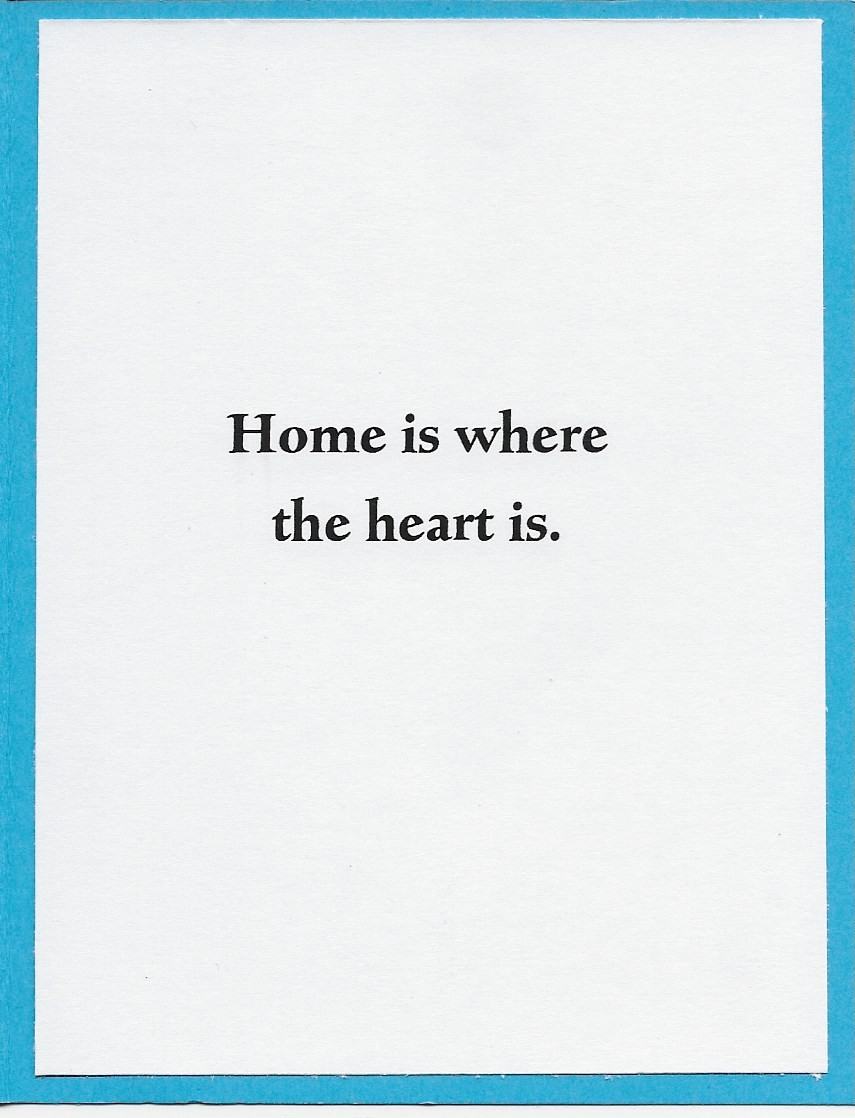 Congratulations new home