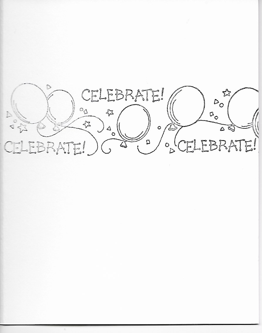 Birthday Die Cut Bright