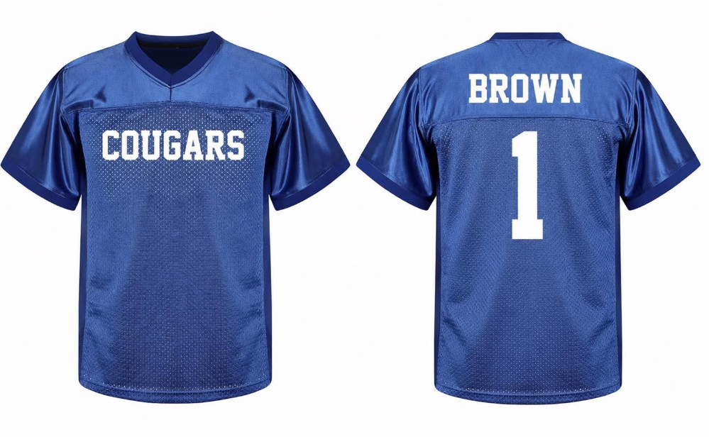 CUSTOM FRONT & BACK BASIC ONE COLOR PRINT SHIRT JERSEY / JERSEY STYLE