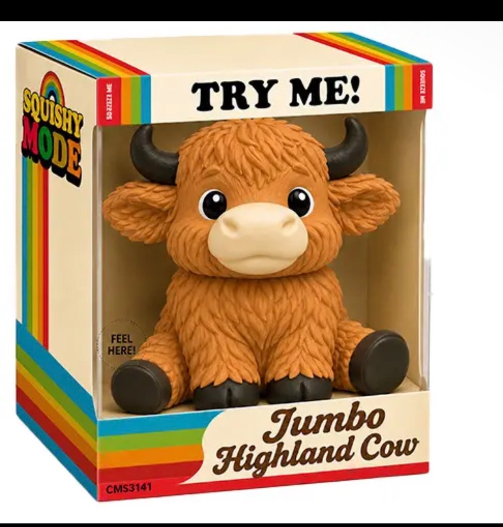 JUMBO HIGHLAND COW