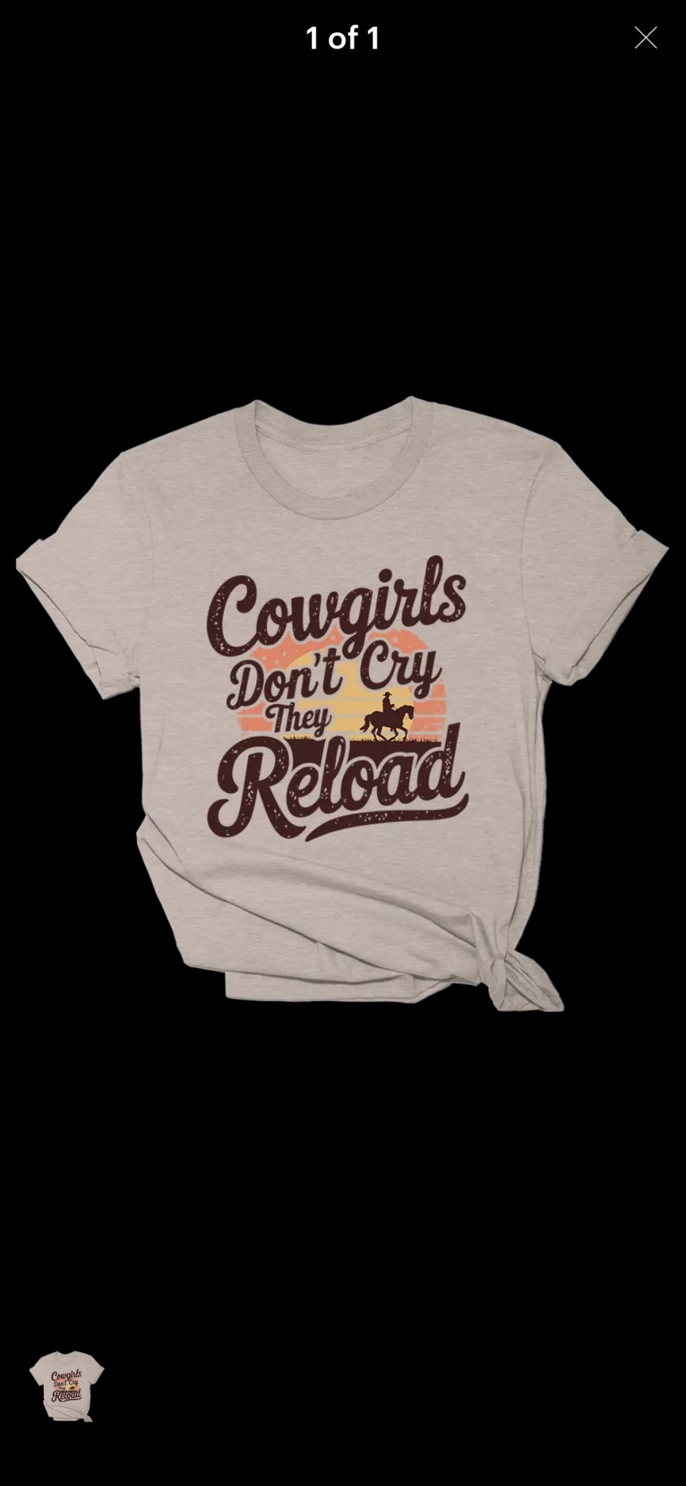 Cowgirls Don't Cry, They Reload