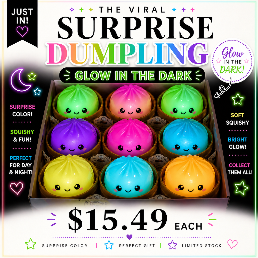 MUST CHARGE IN SUN - GLOW/DARK DUMPLINGS