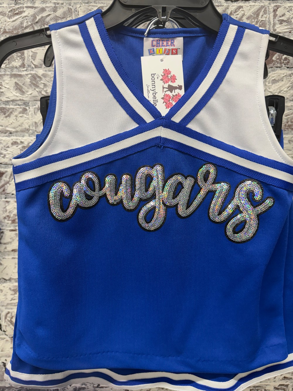 GLITZY COUGAR CHEER UNIFORMS