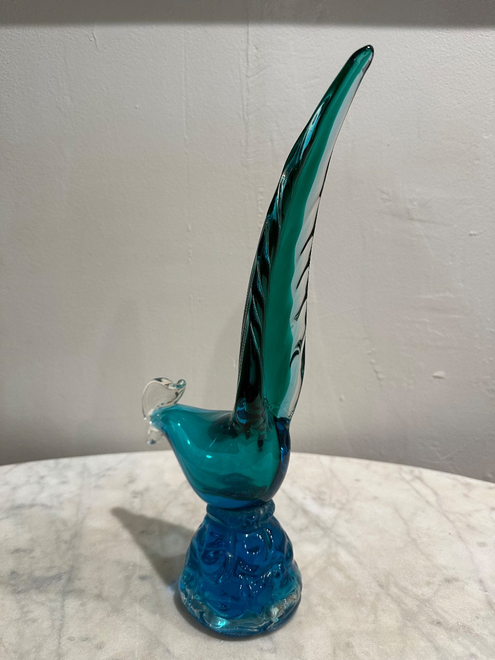 MCM Murano art glass pheasant