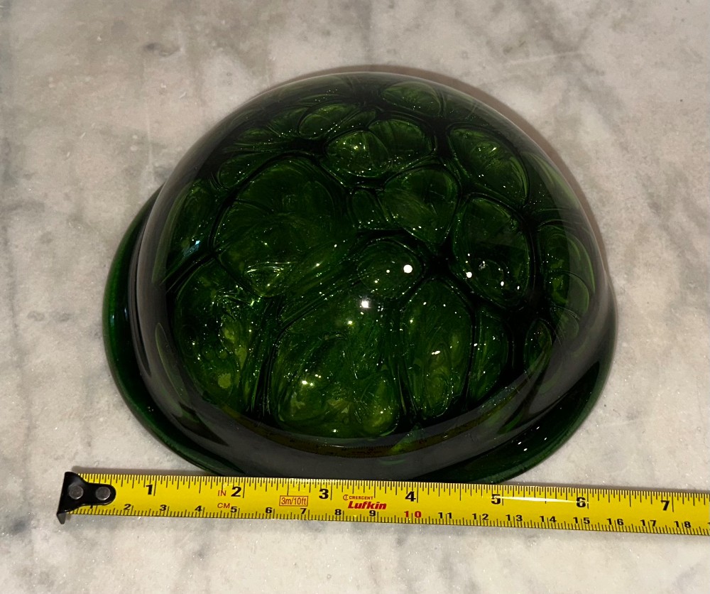 Tortoise Shell Decor controlled bubble glass