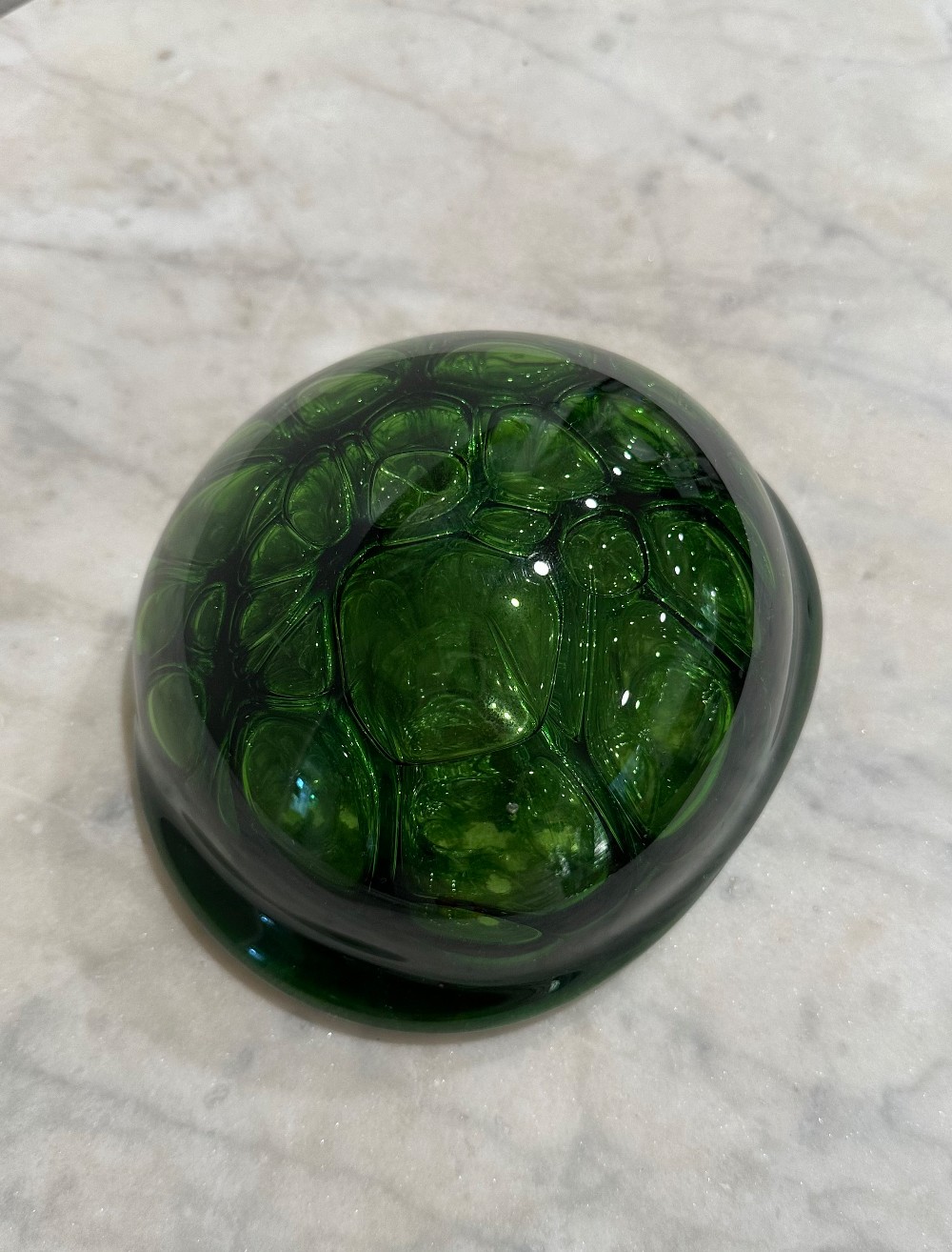 Tortoise Shell Decor controlled bubble glass