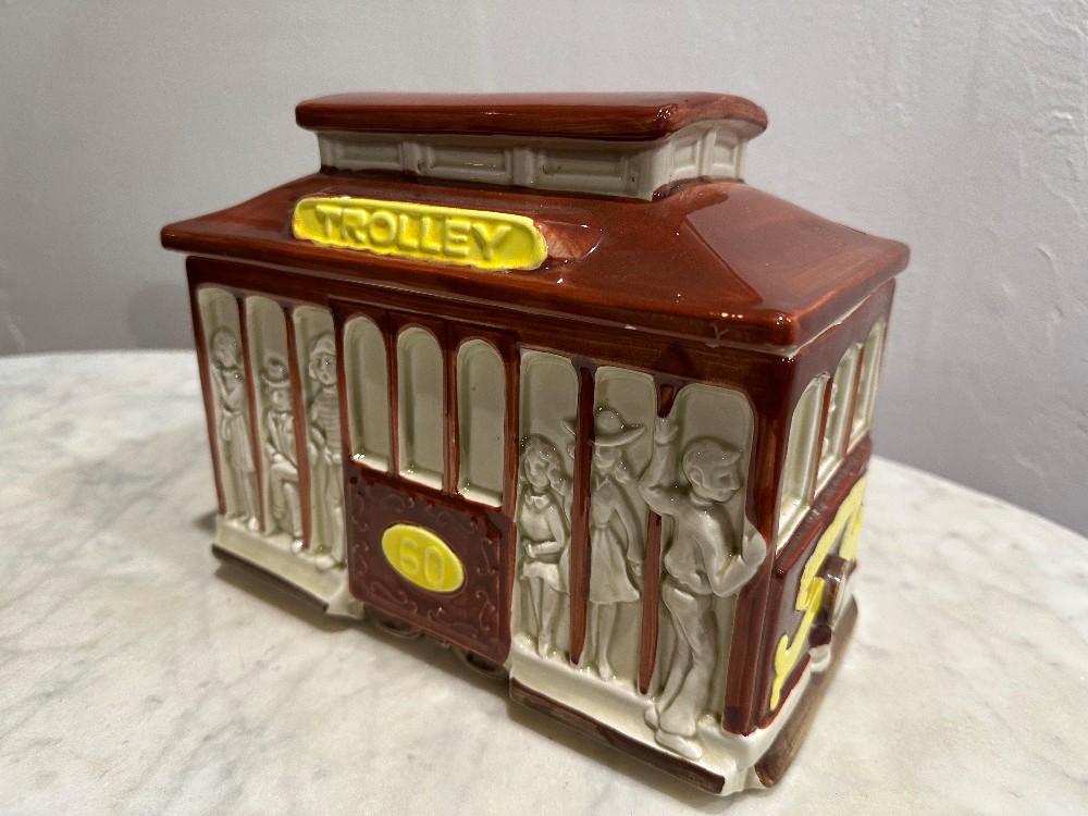 1980 Otagiri Trolly Cookie Jar