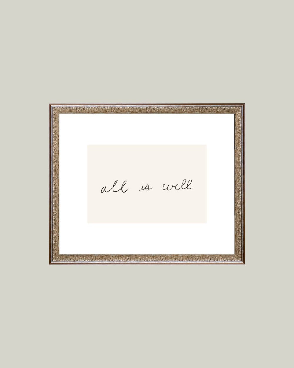 All is Well Art