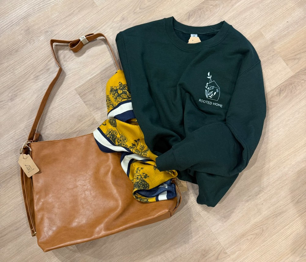 L Rooted Green Sweatshirt