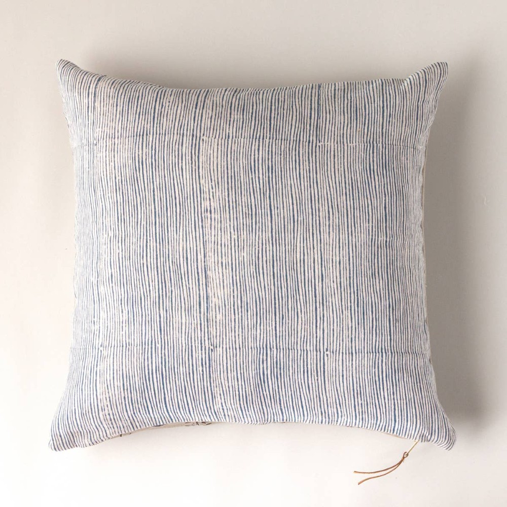 Heritage Block Print Pillow