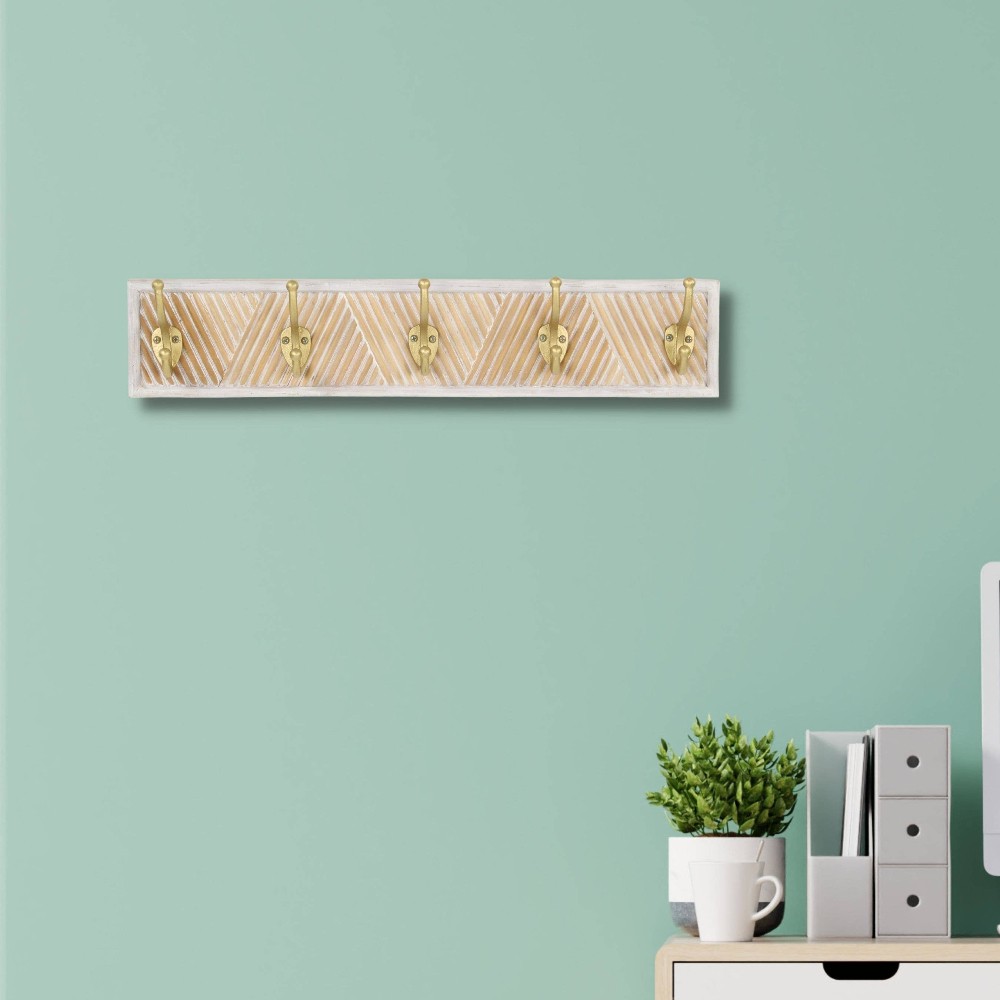 5 Hook Coat Rack