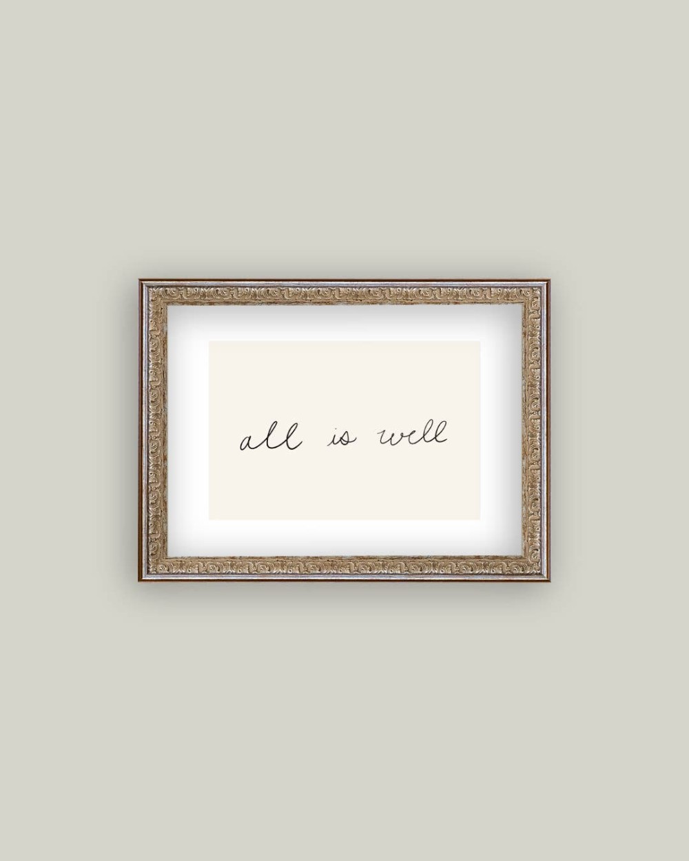 All is Well Art