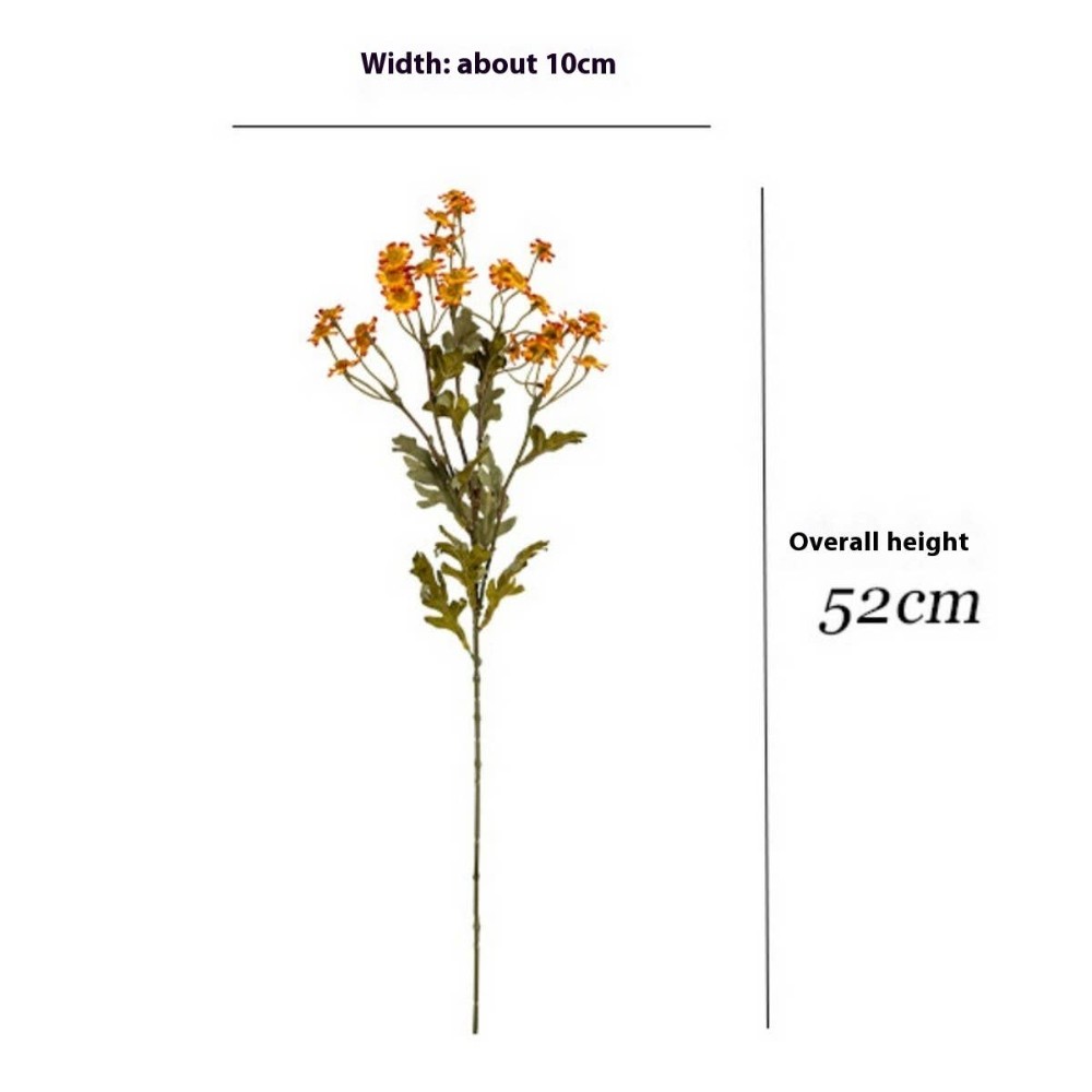 Autumn Long Stem Daisy Artificial Flower