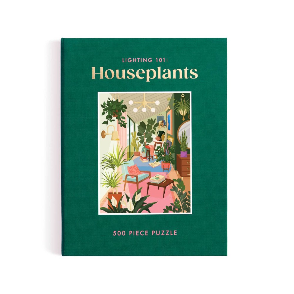 Houseplants 500 Piece Book Puzzle
