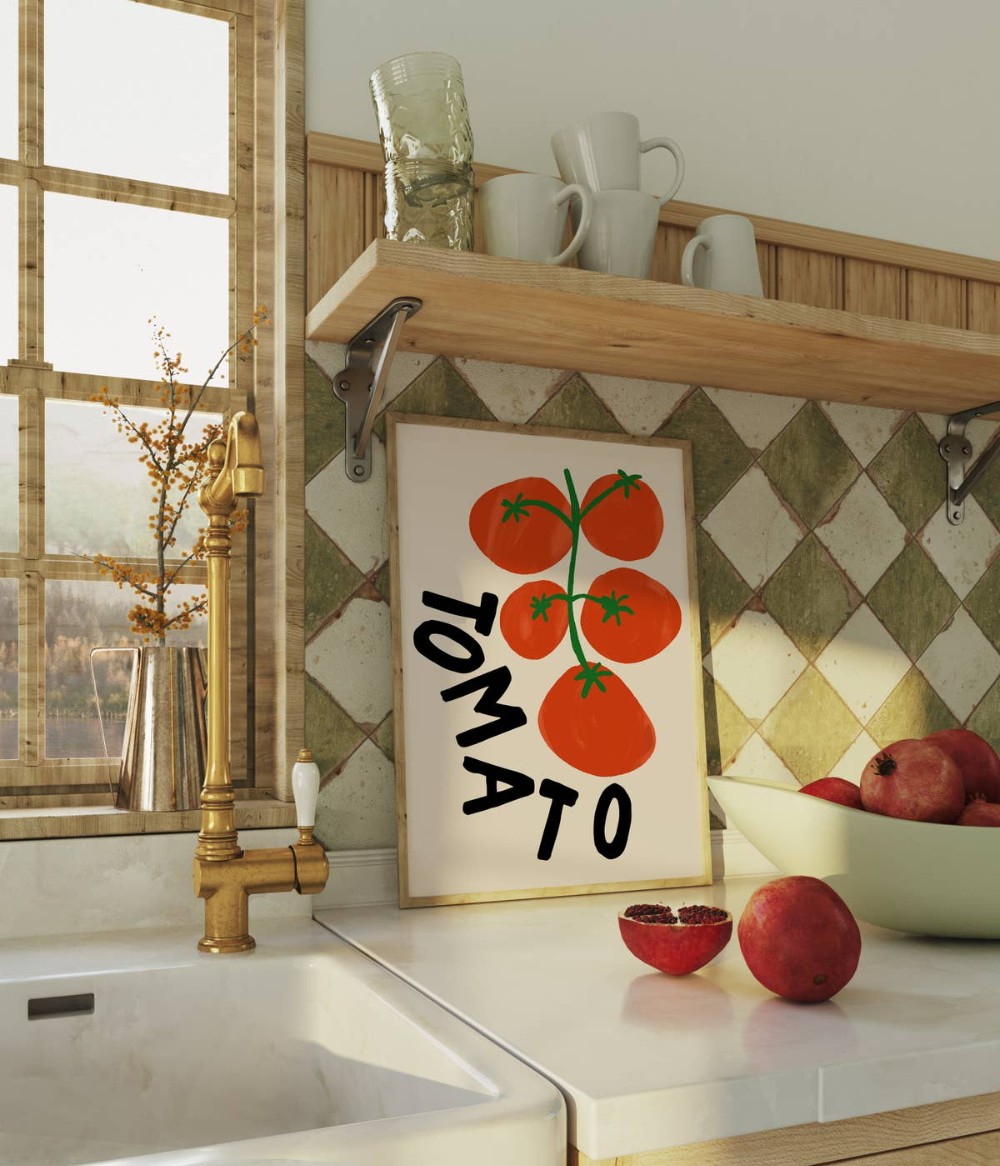 Tomato Kitchen Art Print