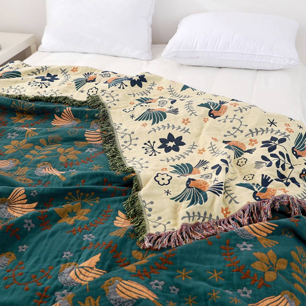 Four Seasons Retro Blanket