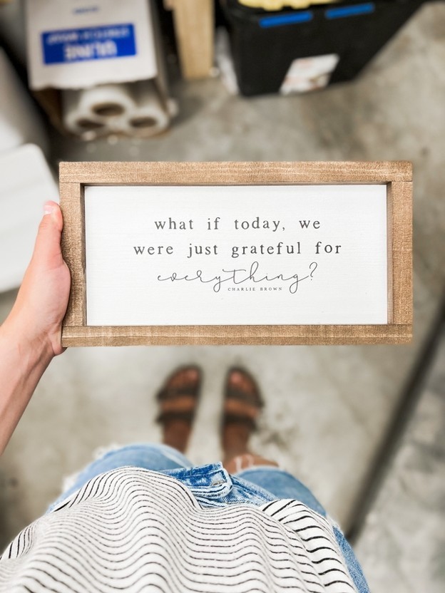 RMR - What If Today, We Were Just Grateful Art