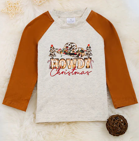 JAZ - Howdy Christmas Raglan