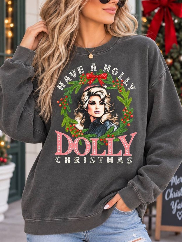 RMR - Have a Holly Dolly Sweatshirt