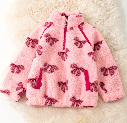 JAZ - Coquette Bow Sherpa