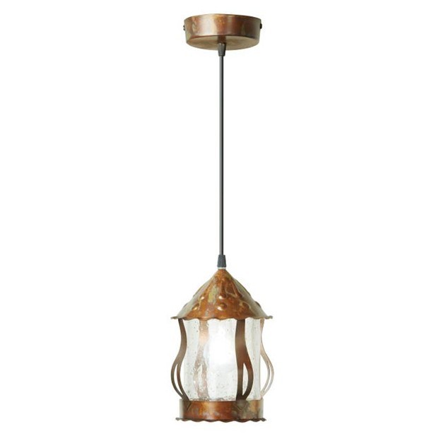 RMR - Betty Metal and Glass Hanging Pendant Light 6.25