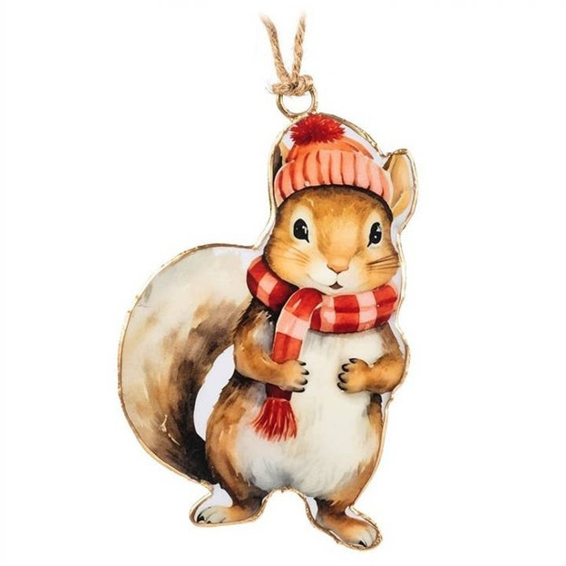 RMR - Winter Squirrel Ornament