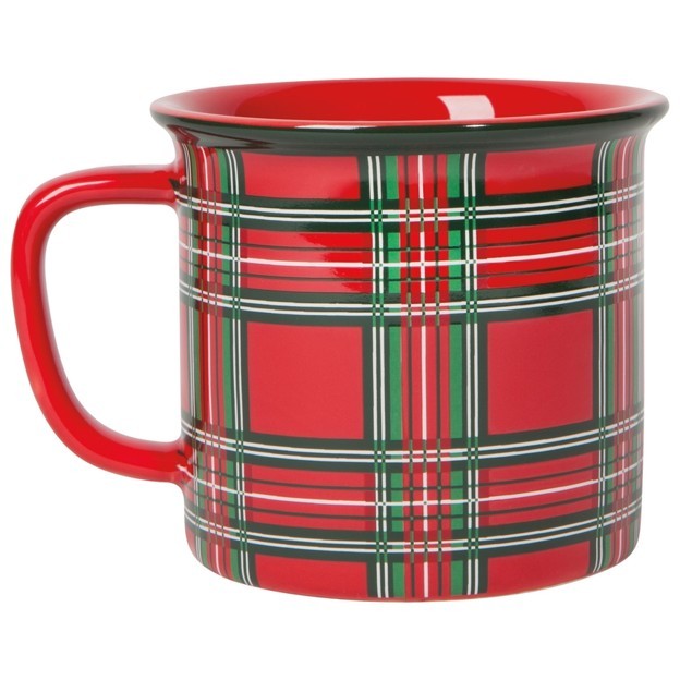 RMR - Tartan Plaid Christmas Mug