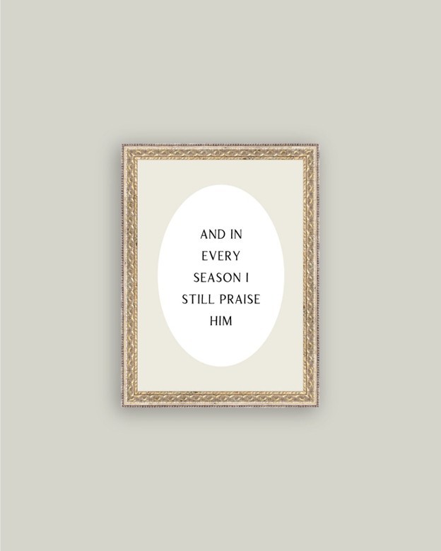 RMR - And in Every Season Framed Print, 12x16