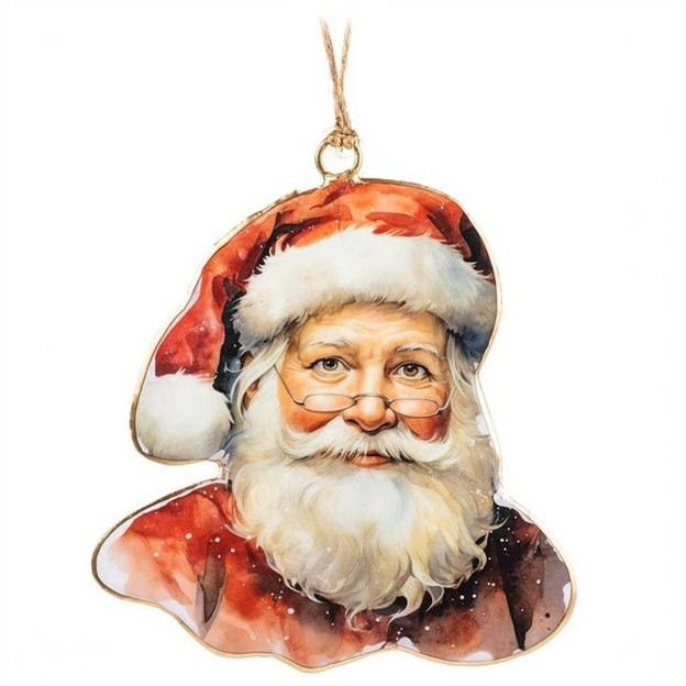 RMR - Santa with Spectacles Ornament