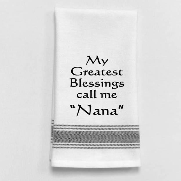 RMR “My Greatest Blessings Call Me NANA” Tea Towel