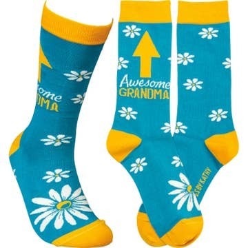 RMR Awesome Grandma Socks