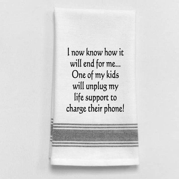 RMR I now know how it will end for me... tea towel