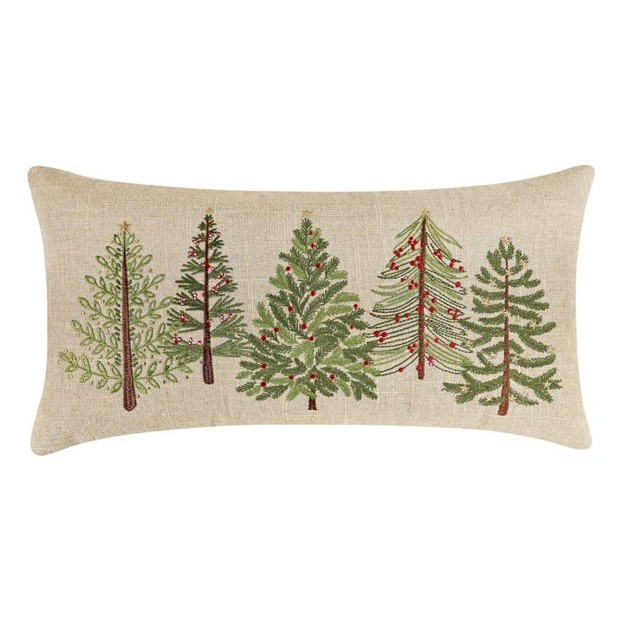 RMR - Merry Tartan Trees Pillow