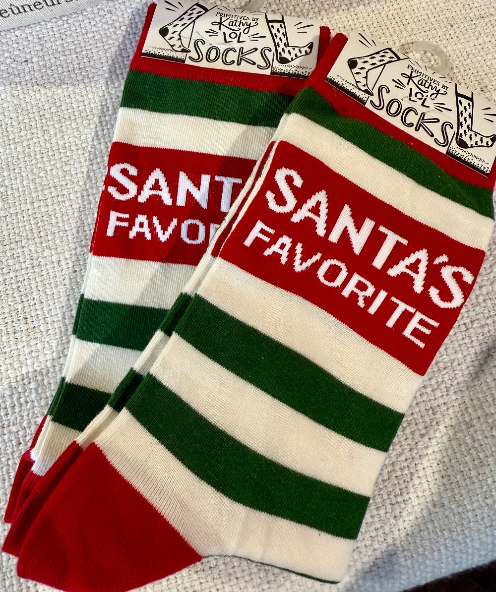 RMR Santa's Favorite Socks