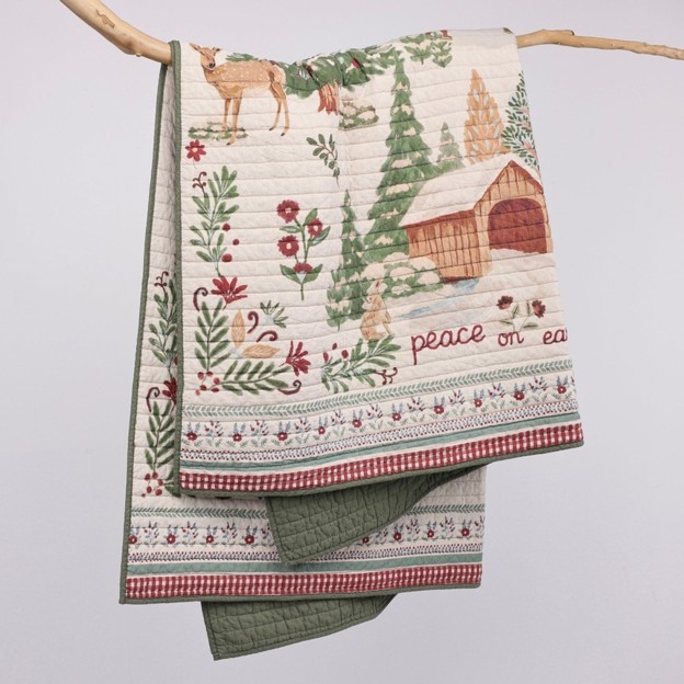 RMR - Winter Wonder Quilted Throw
