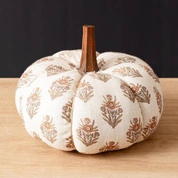 RMR -Rust Block Print Pumpkin