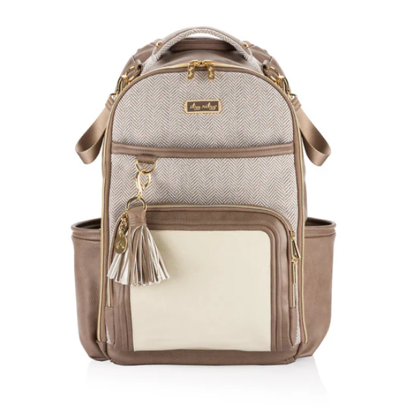 JAZ - Boss Plus Vanilla Latte Diaper Bag Backpack